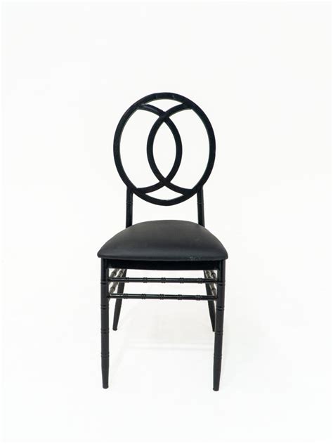 chanel black chair